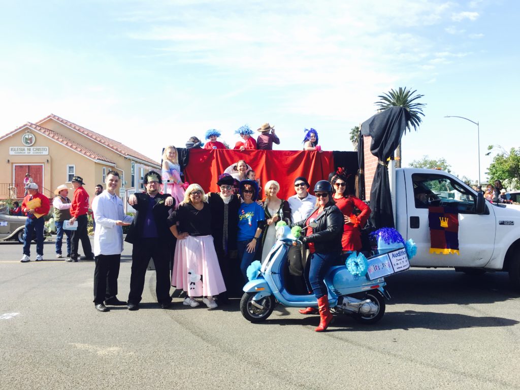 Volunteers from the Santa Maria Civic Theatre at the 2017 Elks Rodeo Parade