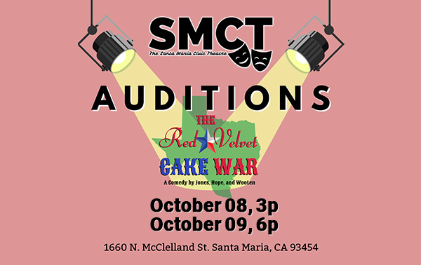 Red Velvet Cake War Auditions • Santa Maria Civic Theatre